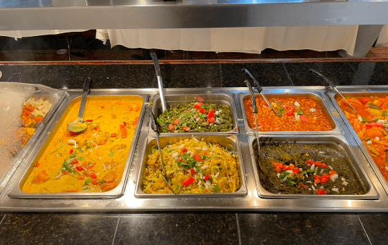 Himalayan Lunch Buffet Selection Monroe